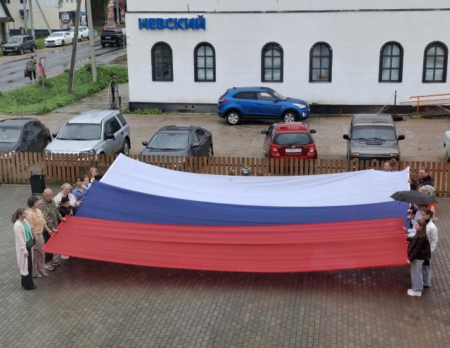 День Государственного флага России в Красноборской библиотеке