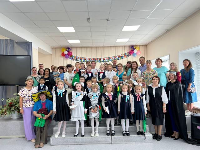 Первый школьный день с Незнайкой