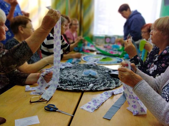 Чичковское плетение ковриков