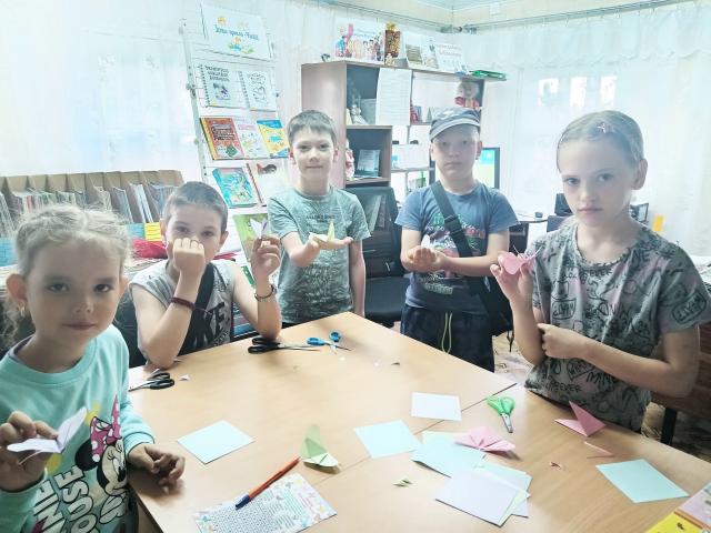 День бабочек в Верхнеуфтюгской библиотеке