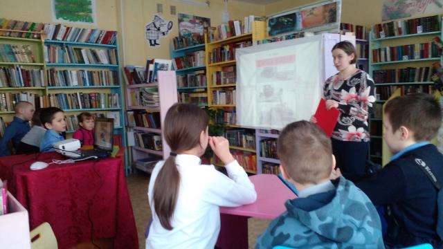 Читаем о блокаде в Белослудской библиотеке